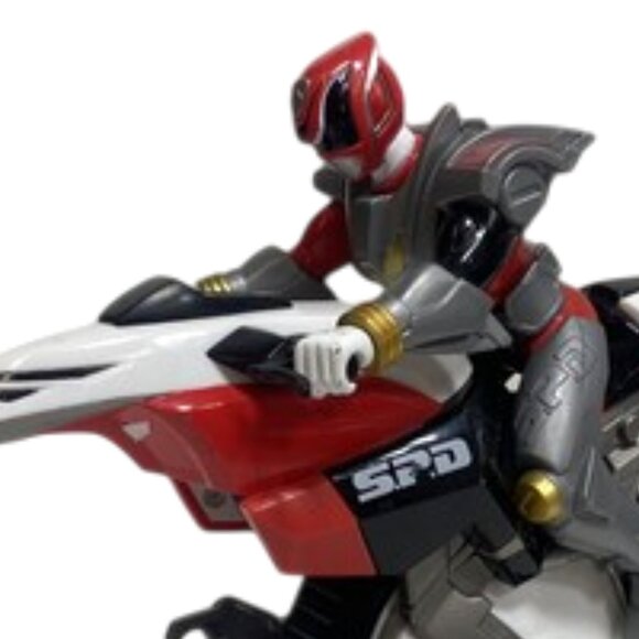 POWER RANGERS Lightning Collection S.P.D. Omega Ranger and Uni-force Cycle Vehic - Picture 4 of 5